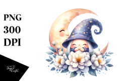 Cute Gnome Jasmine PNG Product Image 1