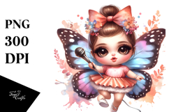Energetic Baby Butterfly PNG Product Image 1
