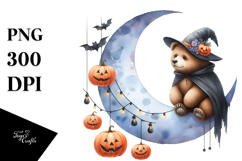 Bear for Halloween, PNG Product Image 1