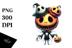 Simple Halloween Nightmare Clipart, High-Res PNG Product Image 1