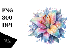 Detailed Lily Diamonds,High-Res PNG Product Image 1