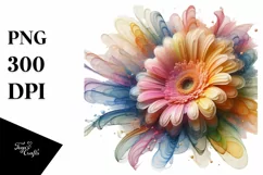 Vibrant Gerbera Flower, Transparent PNG Product Image 3