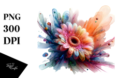 Transparent Gerbera,High-Res PNG Product Image 1