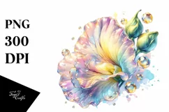 Glossy Sweet Pea, Transparent PNG Product Image 3