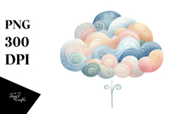 Simple Cloud, Transparent PNG Product Image 1