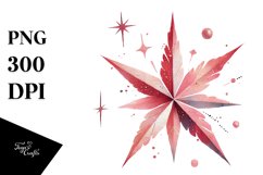 Very Simple Pinkish Star PNG Product Image 1