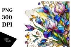 Watercolor Luxury Flower Splash Clipart Product Image 1