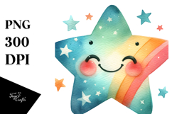 Smiling Star, Transparent PNG Product Image 1