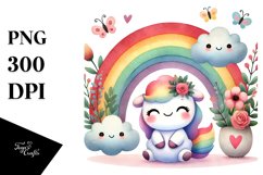 Cute Rainbow PNG Product Image 1