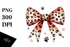 Wooden Stained with Coquette Bow, PNG Product Image 1