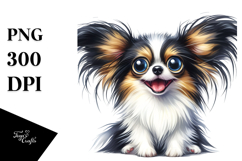 Cute Crazy Funny Papillon Smiling Product Image 1