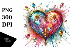 Colorful Quirky Bird PNG Product Image 1