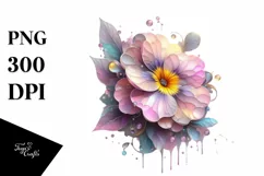 Shiny Primrose Clipart, Transparent PNG Product Image 3