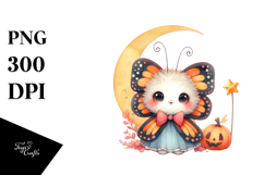 dressed for Halloween Baby Butterfly PNG Product Image 1