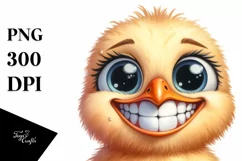 Funny Chick Clipart, Transparent PNG Product Image 3