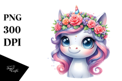 Cute Unicorn Style PNG Product Image 1