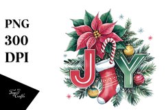 Joy Christmas Png Product Image 5