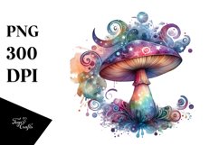 Colorful Celestial Watercolor Clipart Product Image 1