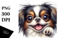 Cute Crazy Funny Japanese Chin Smiling Product Image 1