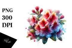 Shiny Abstract Watercolor Clipart Product Image 1