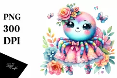 Colorful Smiling Cute Baby Spider | Sublimation | Clipart Product Image 3