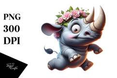 Cow with Party Hat, High-Res PNG Product Image 1
