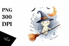 Funny Halloween Broomstick PNG Product Image 3
