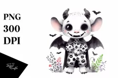 Gargoyle with Animal Print, Transparent PNG Product Image 1