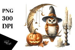 Owl for Halloween, PNG Product Image 1