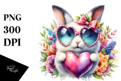 Colorful Bunny PNG Product Image 1