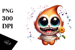 Happy Goofy Banshee PNG Product Image 1