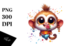 Funny Mini Banshee, Transparent PNG Product Image 1