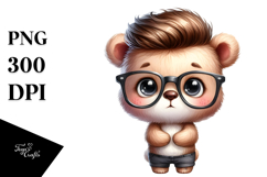 Baby Bear es Legs Standing | Sublimation Clipart Product Image 1