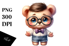 Baby Bear es Legs Standing | Sublimation Clipart Product Image 1