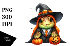 Funny Turtle Haloween Suit | Sublimation Clipart Product Image 1