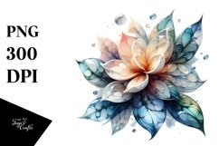 Abstract Shiny Gardenia | Sublimation Clipart Product Image 1