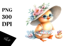 Cute Baby Duck, Transparent PNG Product Image 1