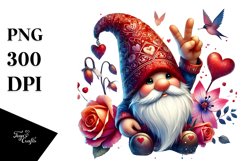 Highland Gnome with Sunglasses PNG Product Image 1