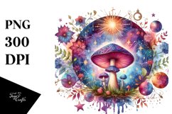 Celestial Mushroom, PNG Product Image 1