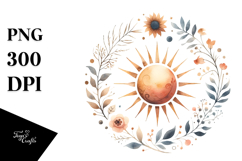 Simple Sun, Transparent PNG Product Image 1