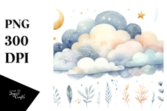 Simple Cloud, Transparent PNG Product Image 1