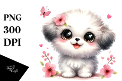 Cute Bichpoo PNG Product Image 1