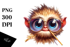 Funny Portrait with Sunglasses PNG Product Image 1