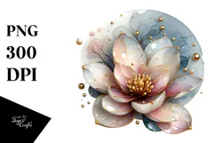 Abstract y Magnolia PNG Product Image 1