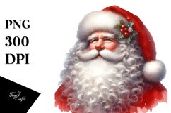Santa Portrait, Transparent PNG Product Image 3