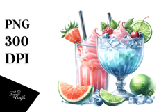 Frozen Cocktail Creative PNG Product Image 1