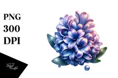 Glossy Hyacinth Shiny Round Product Image 3