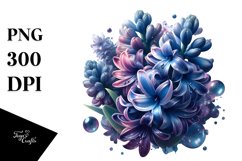 Glossy Hyacinth Shiny Round Product Image 3