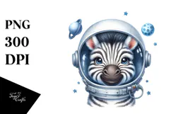 Energetic Baby Zebra, Transparent PNG Product Image 1