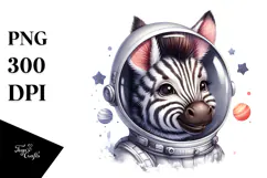 Energetic Baby Zebra, Transparent PNG Product Image 1